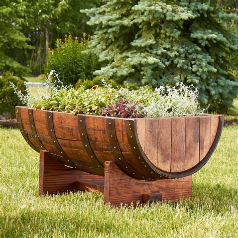 Wine Barrel Garden Ideas | Homsgarden