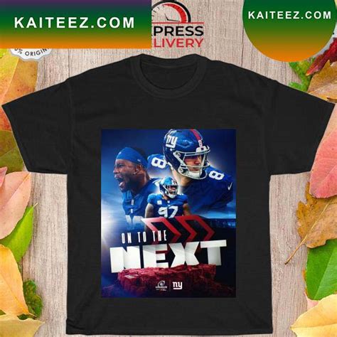 New york giants on the next 2023 T-shirt - Kaiteez