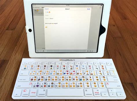 Physical Emoji Keyboard Featuring 120 Popular Symbols Can Be Yours For ...