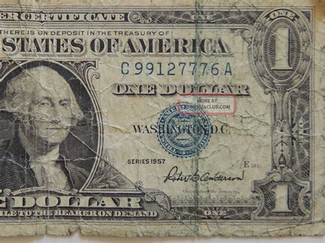 1957 One Dollar Bill Value