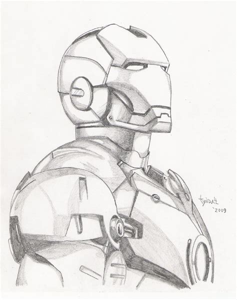 Iron Man sketch | Avengers drawings, Marvel art drawings, Iron man drawing