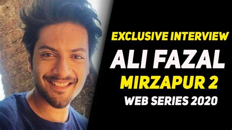 Exclusive Interview | Ali Fazal | Mirzapur 2 | Web series | Amazon Prime Video India - YouTube