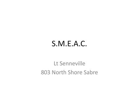 smeac - 803squadron.com