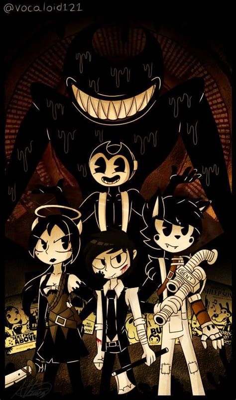 .BATIM Chapter 5: The Last Reel. by vocaloid121 | Bendy and the ink machine, Hood wallpapers, Anime