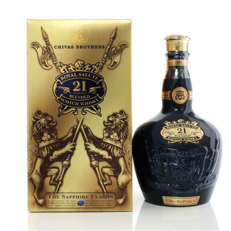 Royal Salute 21 Year Old Sapphire Flagon Auction A20176 | The Whisky ...