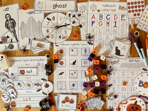 Halloween Learning Pack - Etsy