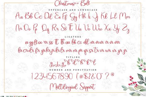 Christmas Bell Calligraphy Font - Free Download