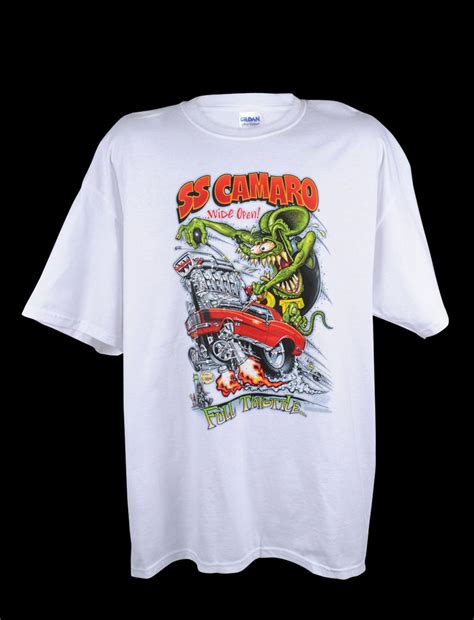 Rat Fink SS Camaro Tee - Free Shipping on Orders Over $99 at Summit Racing