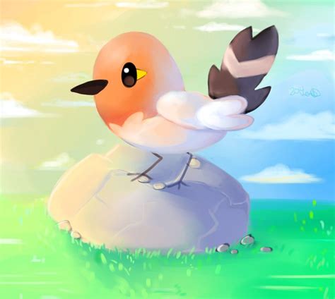 Fletchling | Pokemon, Chibi, Pikachu