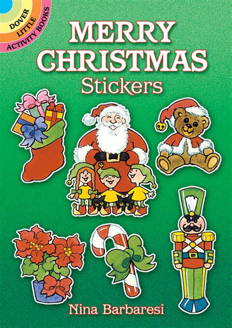 Merry Christmas Stickers - Dover