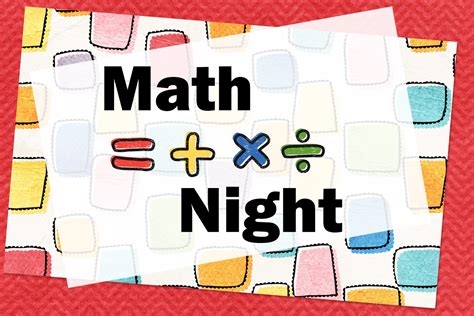 Mr. Hammoud | Miller Math Night this Thursday!