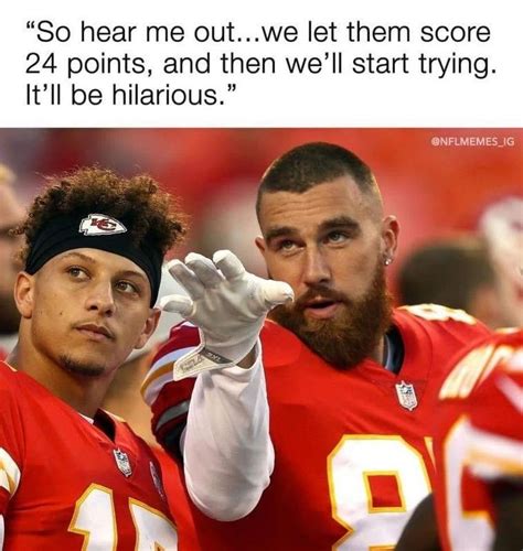 Love our Chiefs!!!! | Nfl memes funny, Funny football memes, Football funny