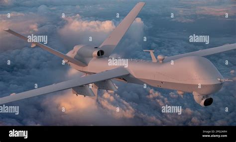 General Atomics MQ-9 Reaper Stock Photo - Alamy