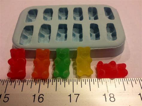 Gummy Bear Silicone Mold 12 Cavity chocolate fondant