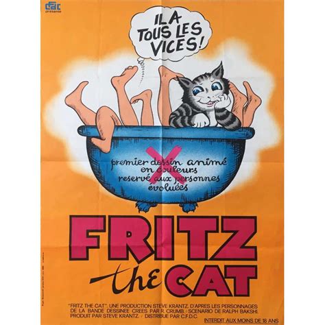 FRITZ THE CAT Movie Poster 23x32 in.