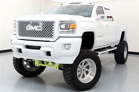 Gmc Denali Truck Lifted White | Gmc denali truck, Denali truck, Tires for sale