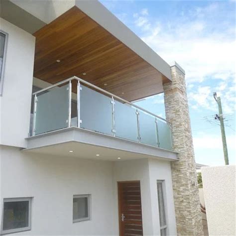 Balcony Design Steel Glass Railing at 1750.00 INR in Ghaziabad ...