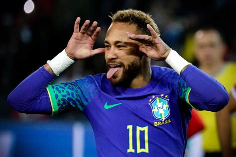Neymar nearly lost his ability to walk at first World Cup but can now break Pele’s all-time goal ...