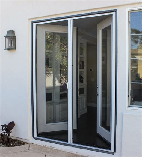 French Retractable Screen Door – Sun Peak Shade