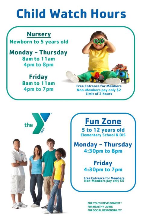 Child Watch Hours – Moore County YMCA