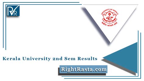 Kerala University 2nd Sem Results 2022 (Out), KU B.Com Results