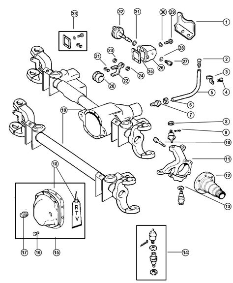 2000 Dodge Ram 2500 Clip. Axle disconnect fork. Front, dana, ratio ...