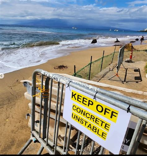 Famous Maui Beach, Kaanapali, Disappears Due to Erosion; Some Call for Relocation of Resorts