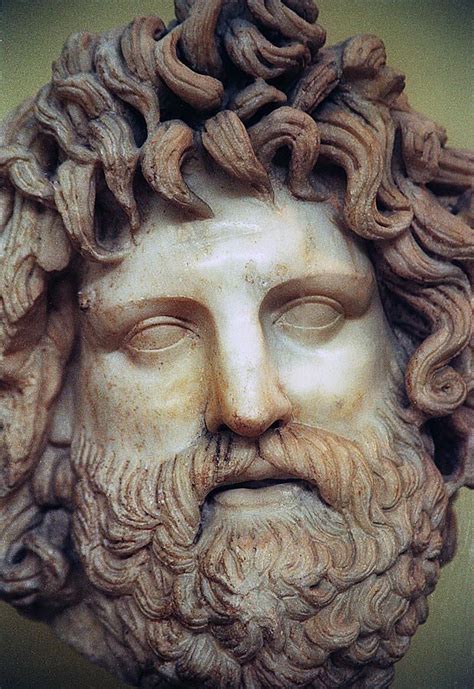 Zeus head by Andonis Katanos | Escultura griega, Mitología griega y romana, Arte antiguo