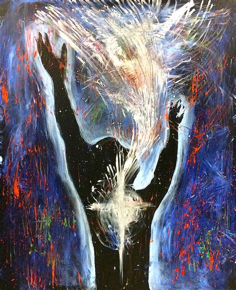 Worship the Holy Spirit Painting by Lance Brown - Pixels