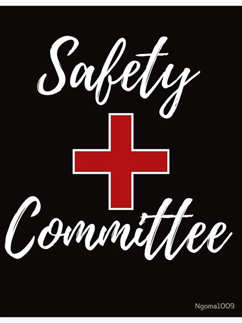 "Safety Committee" Poster by Ngoma1009 | Redbubble