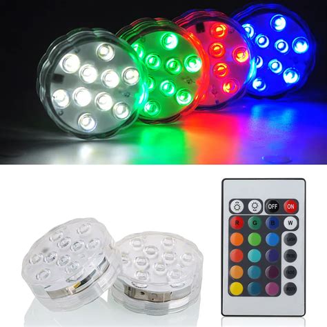 Aliexpress.com : Buy 2018 New Arrival Submersible Led Lights Remote ...