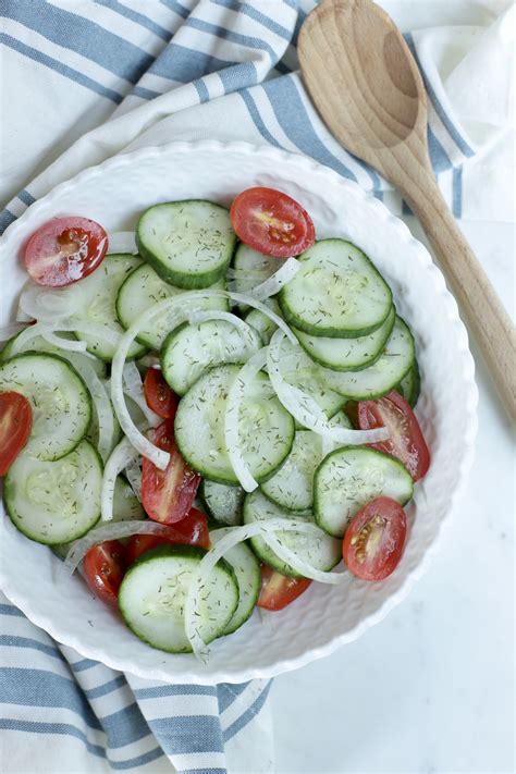 Marinated Cucumber Salad