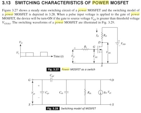 MOSFET-Switching Characteristics of Power MOSFET