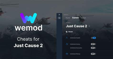 Just Cause 2 Cheats and Trainers for PC - WeMod