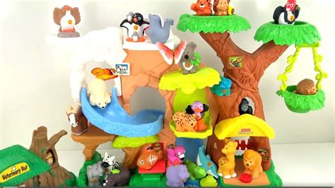 Toy Animals Lot In The ZOO/Alphabetic Little People Animals/Safari ...