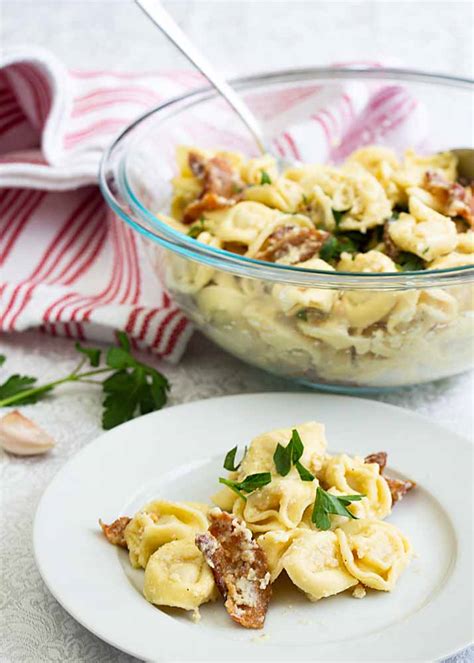 Cheese Tortellini Carbonara – Art of Natural Living