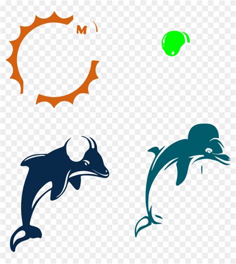 Miami Dolphins Logo Svg - Free Transparent PNG Clipart Images Download