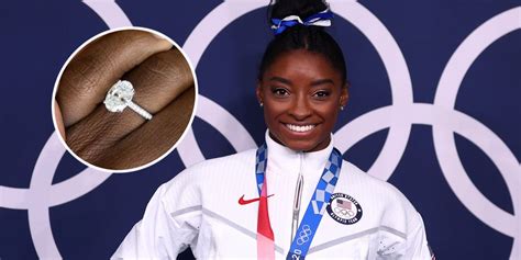 Simone Biles Shares First Photos of Her Engagement Ring - Business Insider