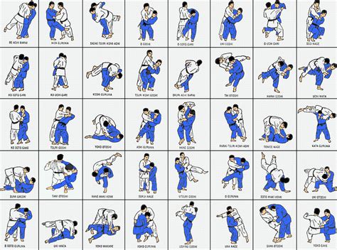 Best Of judo techniques pdf Judo moves throws movimientos waza bjj ...