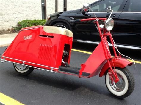 1948 Cushman Scooter | Scooter bike, Mini motorbike, Motor scooters