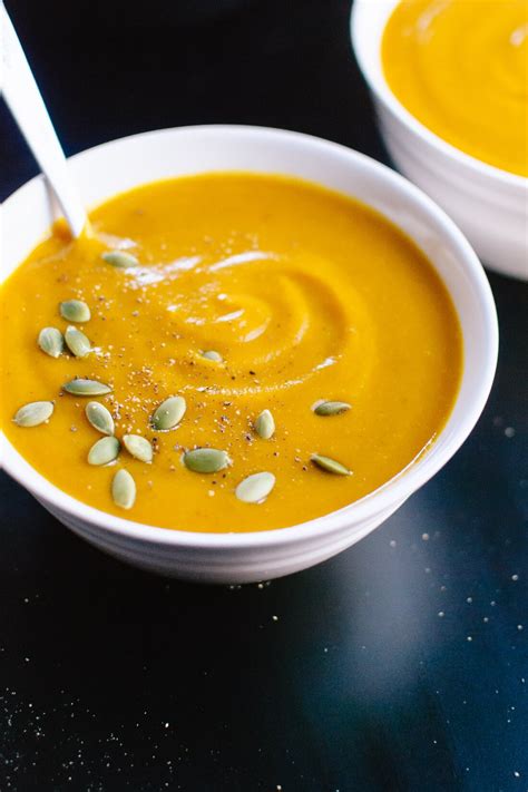 Roasted Pumpkin Soup Recipe - Cookie and Kate