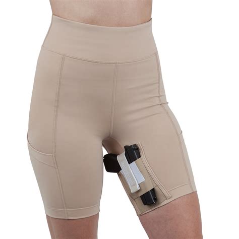 Womens Concealed Carry Thigh Holster Shorts - Master of Concealment