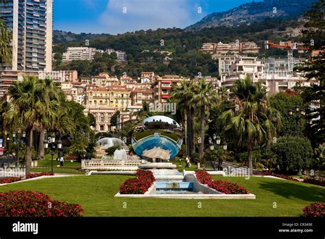 Principality of Monaco, Monte Carlo, Casino Square Stock Photo - Alamy