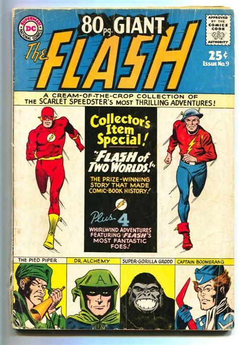 80 Page Giant #9 1965-The Flash & Golden Age-Dc Comics! G | Comic Books - Silver Age, DC Comics ...