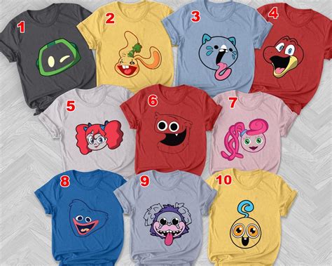 Poppy Playtime Costume Halloween Shirt Poppy Playtime Shirt - Etsy