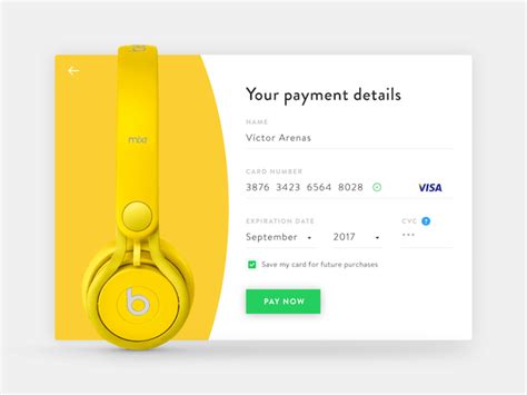 30 Amazing Payment Form Designs for Your Inspiration