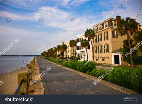 Battery Park Historic Waterfront Area Charleston Stock Photo (Edit Now ...