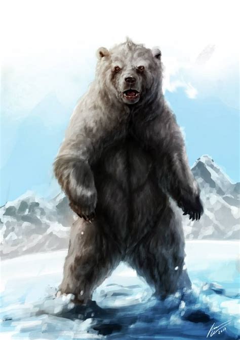 Cave Bear by Karel Cettl | Cave bear, Prehistoric animals, Extinct animals