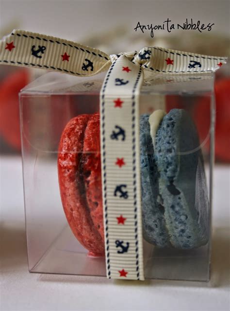 Anyonita Nibbles | Gluten Free Recipes : Ahoy, Matey! Fourth of July French Macarons with a ...