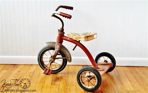 Vintage Red Tricycle by KnickofTime on Etsy